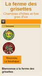Mobile Screenshot of fermedesgrisettes.com
